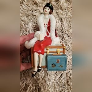 Vintage 1997 Holiday Voyage Barbie Figurine